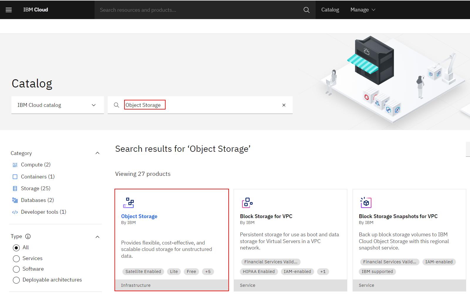 Create Object Storage 1