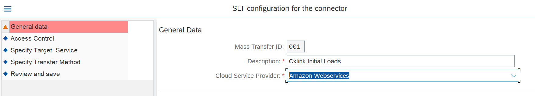 Cxlink Datalakes - New Config