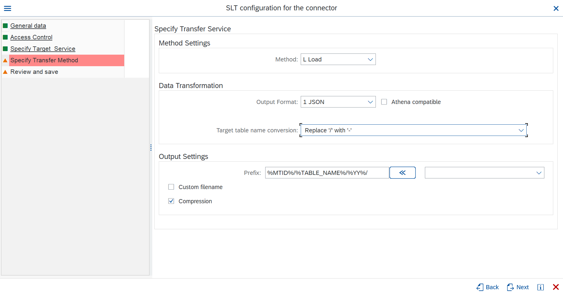 Cxlink Datalakes - New Config